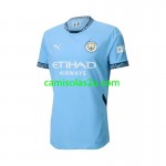 Camisolas de futebol Manchester City Equipamento Principal 2024/25 Manga Curta